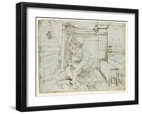 Aristotle and Phyllis-Leonardo da Vinci-Framed Giclee Print