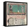 Aristotle and the Philosopher's Stone, from a Collection of Occult Texts-null-Framed Stretched Canvas