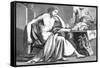 Aristotle As a Young Man-Science Photo Library-Framed Stretched Canvas