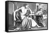 Aristotle As a Young Man-Science Photo Library-Framed Stretched Canvas