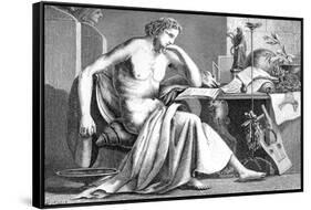 Aristotle As a Young Man-Science Photo Library-Framed Stretched Canvas
