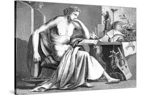 Aristotle As a Young Man-Science Photo Library-Stretched Canvas