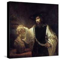 Aristotle before the Bust of Homer, 1653-Rembrandt van Rijn-Stretched Canvas