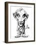 Aristotle, Caricature-Gary Gastrolab-Framed Photographic Print