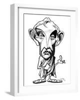 Aristotle, Caricature-Gary Gastrolab-Framed Photographic Print