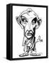 Aristotle, Caricature-Gary Gastrolab-Framed Stretched Canvas