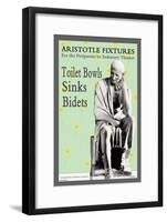 Aristotle Fixtures: For the Peripatetic or Sedentary Thinker-null-Framed Art Print