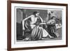 Aristotle Greek Philosopher as a Young Man Reading at His Desk-C. Laplante-Framed Premium Giclee Print