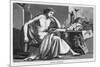 Aristotle Greek Philosopher as a Young Man Reading at His Desk-C. Laplante-Mounted Premium Giclee Print