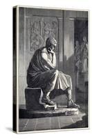 Aristotle Greek Philosopher-null-Stretched Canvas