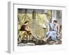 Aristotle Instructing the Young Alexander the Great-null-Framed Giclee Print