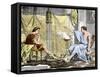 Aristotle Instructing the Young Alexander the Great-null-Framed Stretched Canvas