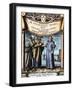 Aristotle, Ptolemy and Nicolaus Copernicus-null-Framed Giclee Print