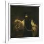 Aristotle with a Bust of Homer-Rembrandt van Rijn-Framed Giclee Print