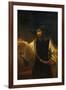 Aristotle with a Bust of Homer-Rembrandt van Rijn-Framed Art Print