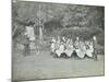 Arithmetic Lesson in the Garden, Birley House Open Air School, London, 1908-null-Mounted Premium Photographic Print