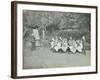 Arithmetic Lesson in the Garden, Birley House Open Air School, London, 1908-null-Framed Photographic Print