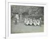 Arithmetic Lesson in the Garden, Birley House Open Air School, London, 1908-null-Framed Photographic Print