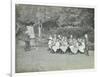 Arithmetic Lesson in the Garden, Birley House Open Air School, London, 1908-null-Framed Photographic Print