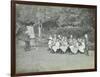 Arithmetic Lesson in the Garden, Birley House Open Air School, London, 1908-null-Framed Photographic Print