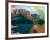 Arizona Abstract-Sisa Jasper-Framed Art Print