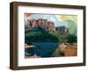 Arizona Abstract-Sisa Jasper-Framed Art Print