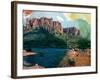 Arizona Abstract-Sisa Jasper-Framed Art Print