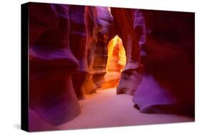 Arizona Antelope Canyon on Navajo Land Near Page USA-holbox-Stretched Canvas