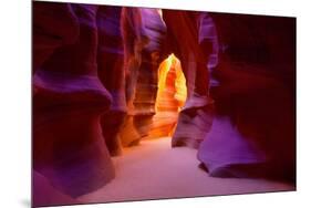 Arizona Antelope Canyon on Navajo Land Near Page USA-holbox-Mounted Photographic Print