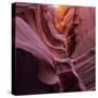 Arizona, Canyon X. Formation in Eroded Sandstone Rock-Jaynes Gallery-Stretched Canvas