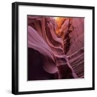 Arizona, Canyon X. Formation in Eroded Sandstone Rock-Jaynes Gallery-Framed Photographic Print