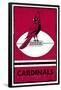 Arizona Cardinals - Retro Logo 2015-null-Framed Poster