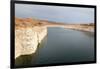 Arizona, Coconino Co, Glen Canyon Dam. Lake Powell-Kevin Oke-Framed Photographic Print