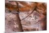 Arizona, Coconino National Forest, Palatki Heritage Site, Pictographs at Roasting Pit site-Jamie & Judy Wild-Mounted Premium Photographic Print
