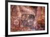 Arizona, Coconino National Forest, Palatki Heritage Site, Pictographs at Roasting Pit site-Jamie & Judy Wild-Framed Photographic Print