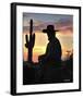 Arizona Cowboy-Barry Hart-Framed Giclee Print