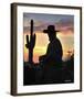 Arizona Cowboy-Barry Hart-Framed Giclee Print