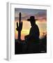 Arizona Cowboy-Barry Hart-Framed Giclee Print