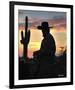 Arizona Cowboy-Barry Hart-Framed Art Print