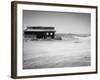 Arizona Deserted Building Architecture Landscape, Two Guns Ghost Town in Black and White-Kevin Lange-Framed Photographic Print