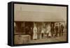 Arizona Family In Their Ranch-null-Framed Stretched Canvas