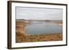 Arizona, Glen Canyon Nra with the Lake Powell Resort and Marina-Kevin Oke-Framed Photographic Print