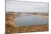 Arizona, Glen Canyon Nra with the Lake Powell Resort and Marina-Kevin Oke-Mounted Photographic Print