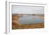 Arizona, Glen Canyon Nra with the Lake Powell Resort and Marina-Kevin Oke-Framed Photographic Print