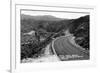 Arizona - Globe-Superior Hwy View of Pinal Creek Bridge-Lantern Press-Framed Art Print