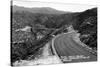 Arizona - Globe-Superior Hwy View of Pinal Creek Bridge-Lantern Press-Stretched Canvas