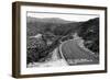 Arizona - Globe-Superior Hwy View of Pinal Creek Bridge-Lantern Press-Framed Art Print