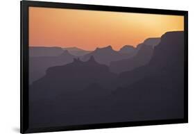 Arizona, Grand Canyon, Colorado River, Float Trip, Desert View, Sunset-John Ford-Framed Photographic Print