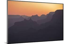 Arizona, Grand Canyon, Colorado River, Float Trip, Desert View, Sunset-John Ford-Mounted Photographic Print