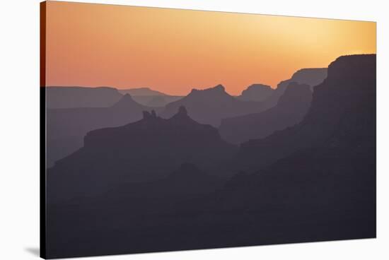 Arizona, Grand Canyon, Colorado River, Float Trip, Desert View, Sunset-John Ford-Stretched Canvas